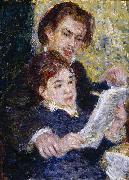 Pierre-Auguste Renoir In the Studio USA oil painting artist